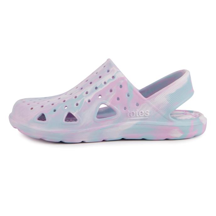 totes® SOLBOUNCE Toddler Clog Lilac Marble Extra Image 2